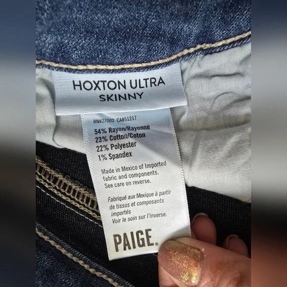 👖 Paige Hoxton Ultra Skinny Jeans - Picture 4 of 6